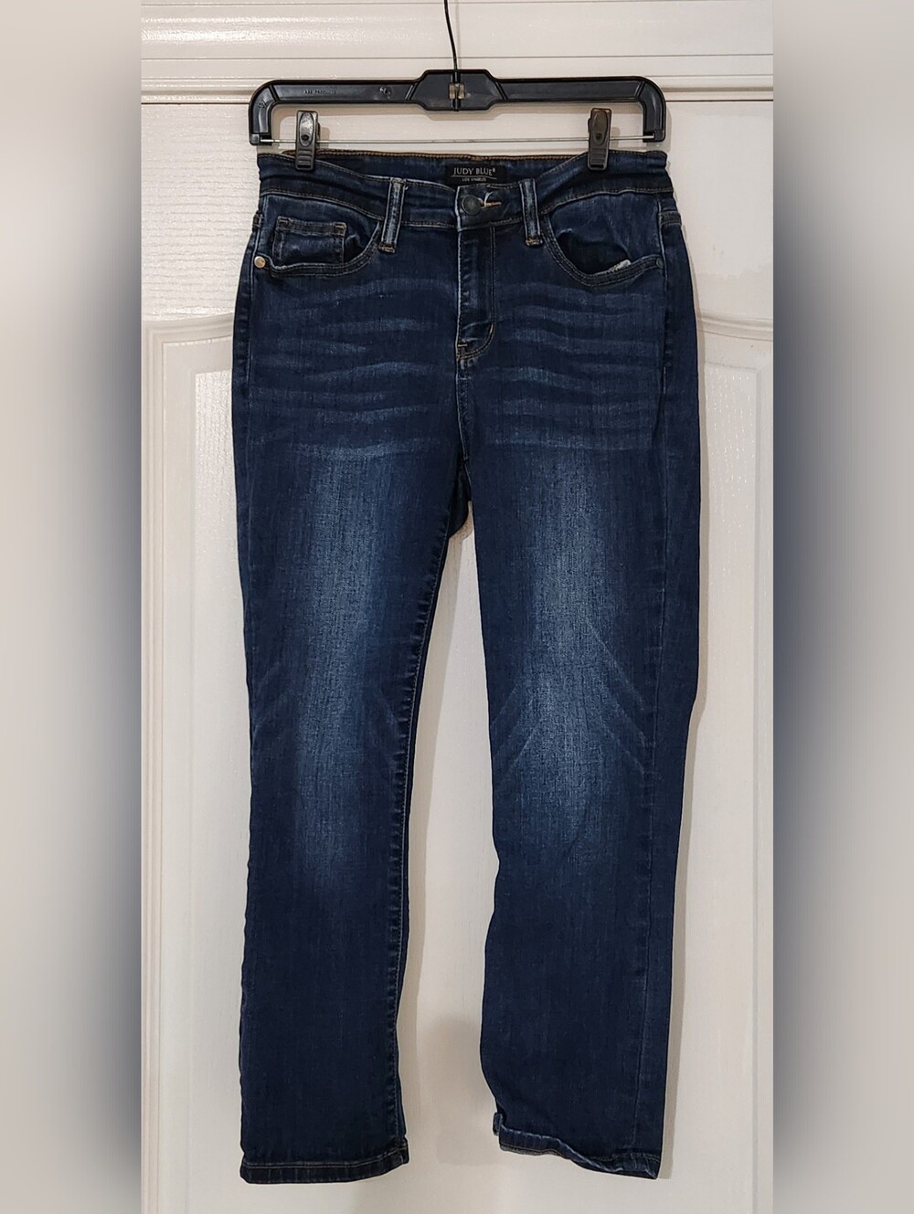 Judy Blue Women's Capri Jeans in Dark Indigo Wash